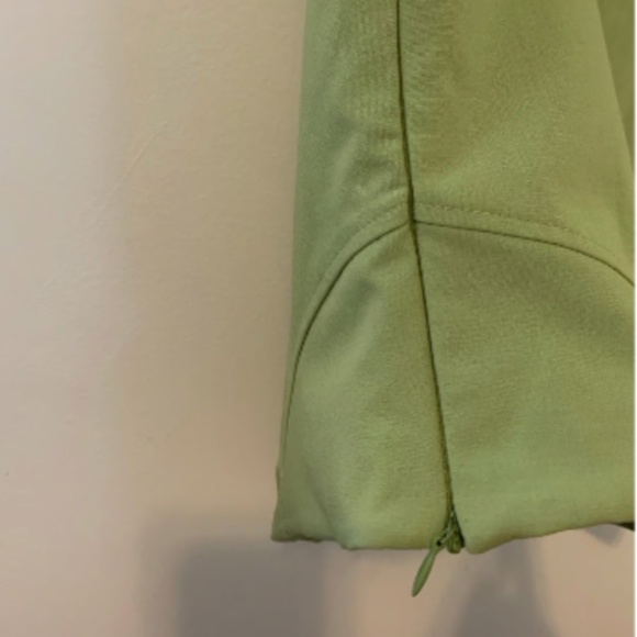 Zara Green Linen Blend Corset Top Size Small - Picture 6 of 9